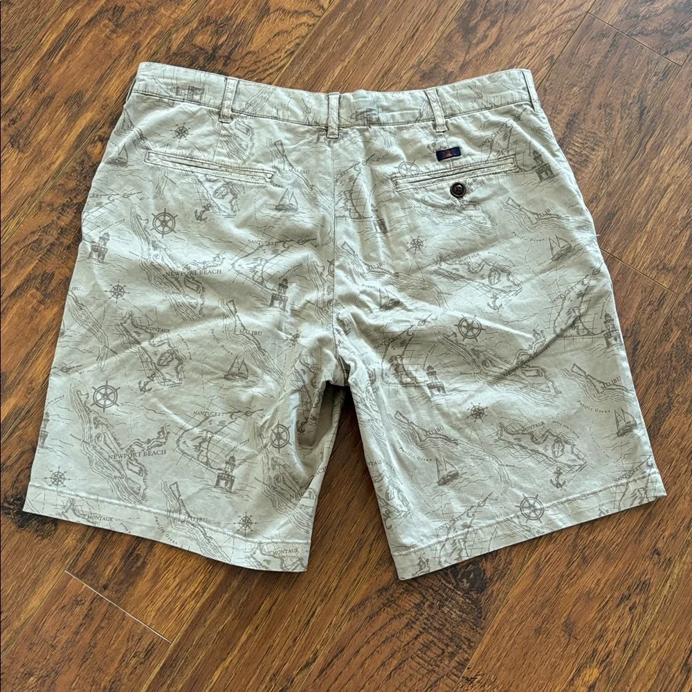 Faherty mens khaki tan beige All Day shorts 7